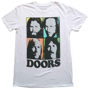 The Doors - Colour Box Uni Wht in the group MERCHANDISE / T-shirt / Pop-Rock at Bengans Skivbutik AB (5531387r)