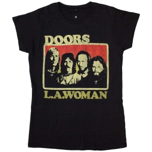 The Doors - La Woman Lady Bl    in the group MERCHANDISE / T-shirt / Pop-Rock at Bengans Skivbutik AB (5531392r)