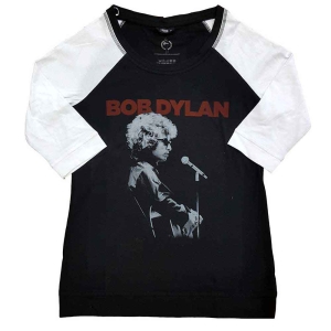 Bob Dylan - Sound Check Lady Bl/Wht Raglan:1 in the group MERCH / T-Shirt /  at Bengans Skivbutik AB (5531550r)