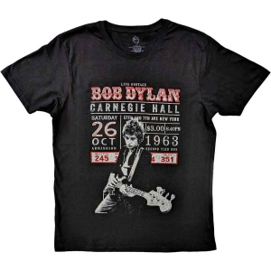 Bob Dylan - Carnegie Hall '63 Uni Bl    in the group MERCH / T-Shirt /  at Bengans Skivbutik AB (5531552r)