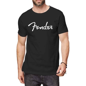 Fender - Classic Logo Uni Bl    in the group MERCHANDISE / T-shirt / Övrigt at Bengans Skivbutik AB (5531561r)