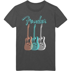 Fender - Triple Guitar Uni Char    in the group MERCHANDISE / T-shirt / Övrigt at Bengans Skivbutik AB (5531562r)