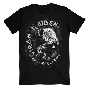 Iron Maiden - Notb Grey Tone Uni Bl    in the group MERCHANDISE / T-shirt / Heavy Metal at Bengans Skivbutik AB (5532235r)