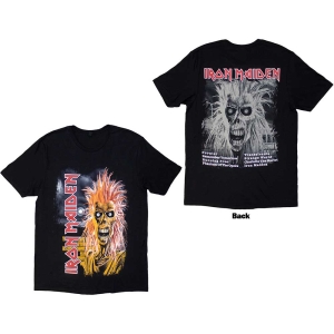 Iron Maiden - First Album Tracklist V3 Uni Bl    in the group MERCHANDISE / T-shirt / Heavy Metal at Bengans Skivbutik AB (5532254r)