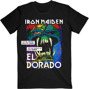 Iron Maiden - El Dorado Uni Bl in the group MERCHANDISE / T-shirt / Heavy Metal at Bengans Skivbutik AB (5532255r)