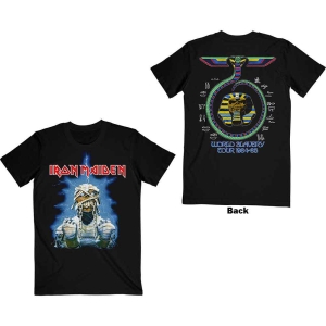 Iron Maiden - World Slavery Tour '84-'85 Uni Bl    in the group MERCHANDISE / T-shirt / Heavy Metal at Bengans Skivbutik AB (5532258r)