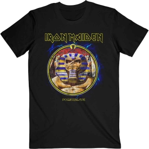 Iron Maiden - Powerslave Mummy Circle Uni Bl    in the group MERCH / T-Shirt /  at Bengans Skivbutik AB (5532261r)