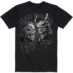 Iron Maiden - Senjutsu Large Grayscale Heads Uni Bl    in the group MERCH / T-Shirt /  at Bengans Skivbutik AB (5532277r)