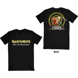 Iron Maiden - Beast Over Hammersmith Eddie&Devil Uni B in the group MERCH / T-Shirt /  at Bengans Skivbutik AB (5532279r)