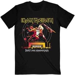 Iron Maiden - Beast Over Hammersmith E&D Tonal Uni Bl  in the group MERCH / T-Shirt /  at Bengans Skivbutik AB (5532280r)