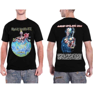 Iron Maiden - Maiden England 2014 Tour Uni Bl    in the group MERCHANDISE / T-shirt / Heavy Metal at Bengans Skivbutik AB (5532290r)