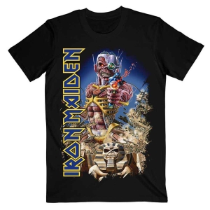 Iron Maiden - Somewhere Back In Time Jumbo Uni Bl    in the group MERCHANDISE / T-shirt / Heavy Metal at Bengans Skivbutik AB (5532304r)