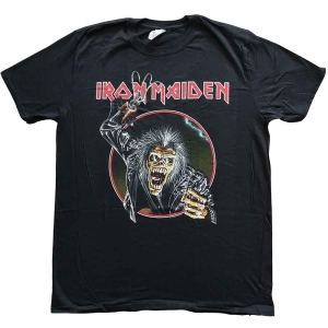 Iron Maiden - Eddie Hook Uni Bl    in the group MERCHANDISE / T-shirt / Heavy Metal at Bengans Skivbutik AB (5532306r)