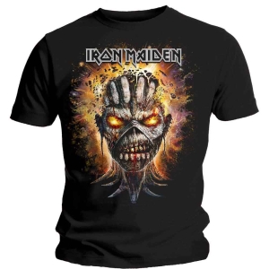 Iron Maiden - Eddie Exploding Head Uni Bl    in the group MERCHANDISE / T-shirt / Heavy Metal at Bengans Skivbutik AB (5532318r)