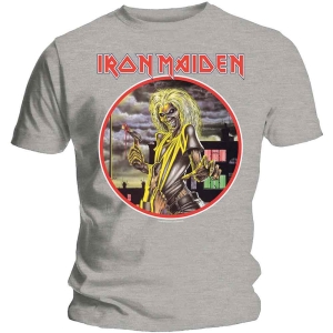 Iron Maiden - Killers Circle Uni Heather    in the group MERCH / T-Shirt /  at Bengans Skivbutik AB (5532319r)