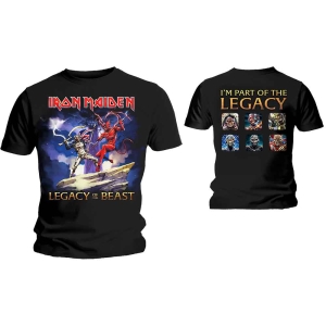 Iron Maiden - Legacy Beast Fight Uni Bl    in the group MERCHANDISE / T-shirt / Heavy Metal at Bengans Skivbutik AB (5532325r)