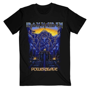 Iron Maiden - Dark Ink Powerslaves Uni Bl    in the group MERCH / T-Shirt /  at Bengans Skivbutik AB (5532326r)
