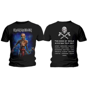 Iron Maiden - Axe Eddie Bos Euro Tour Uni Bl    in the group MERCHANDISE / T-shirt / Heavy Metal at Bengans Skivbutik AB (5532330r)