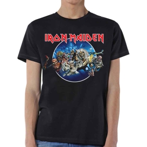 Iron Maiden - Wasted Years Circle Uni Bl    in the group MERCH / T-Shirt /  at Bengans Skivbutik AB (5532331r)