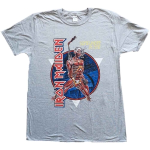 Iron Maiden - Somewhere In Time Uni Grey    in the group MERCHANDISE / T-shirt / Heavy Metal at Bengans Skivbutik AB (5532332r)