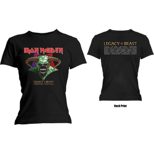 Iron Maiden - Lotb Tour Lady Bl    in the group MERCHANDISE / T-shirt / Heavy Metal at Bengans Skivbutik AB (5532337r)