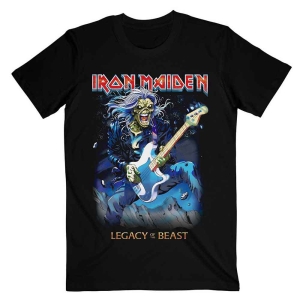 Iron Maiden - Eddie On Bass Uni Bl    in the group MERCH / T-Shirt /  at Bengans Skivbutik AB (5532339r)