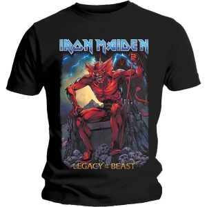 Iron Maiden - Lotb 2 Devil Uni Bl    in the group MERCH / T-Shirt /  at Bengans Skivbutik AB (5532353r)