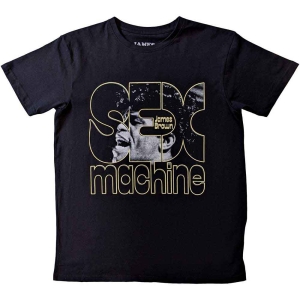 James Brown - Sex Machine Uni Bl    in the group MERCHANDISE / T-shirt / RnB-Soul at Bengans Skivbutik AB (5532668r)