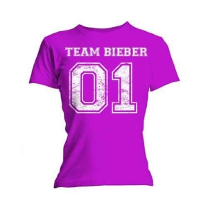 Justin Bieber - Team Bieber Skinny Lady Fuchs    in the group MERCHANDISE / T-shirt / Pop-Rock at Bengans Skivbutik AB (5532688r)