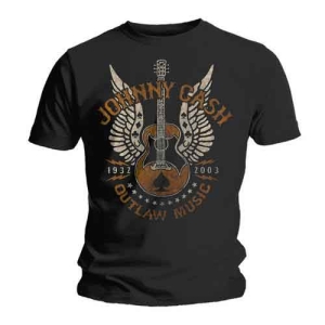 Johnny Cash - Outlaw Uni Bl    in the group MERCHANDISE / T-shirt / Country at Bengans Skivbutik AB (5532691r)