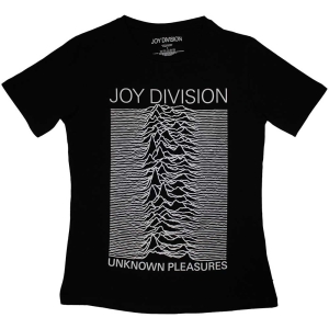 Joy Division - Unknown Pleasures Fp Lady Bl    in the group MERCHANDISE / T-shirt / Punk at Bengans Skivbutik AB (5532695r)