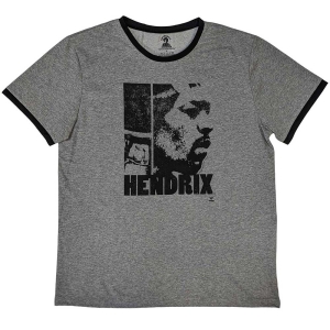 Jimi Hendrix - Let Me Live Ringer Uni Grey    in the group MERCH / T-Shirt /  at Bengans Skivbutik AB (5532696r)