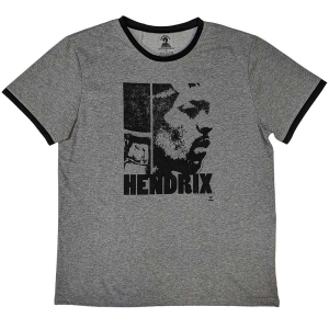 Jimi Hendrix - Let Me Live Ringer Uni Grey in the group MERCHANDISE / T-shirt / Pop-Rock at Bengans Skivbutik AB (5532696r)