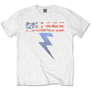 The Killers - Bolt America Uni Wht    in the group MERCHANDISE / T-shirt / Pop-Rock at Bengans Skivbutik AB (5532706r)