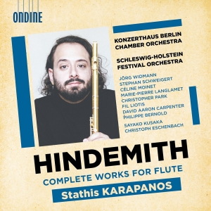 Stathis Karapanos - Hindemith: Complete Works For Flute in the group CD / Upcoming releases / Classical at Bengans Skivbutik AB (5532751)
