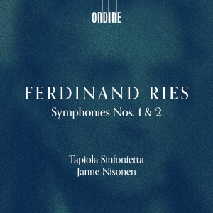 Tapiola Sinfonietta Janne Nisonen - Ries: Symphonies Nos. 1 & 2 in the group CD / Upcoming releases / Classical at Bengans Skivbutik AB (5532752)