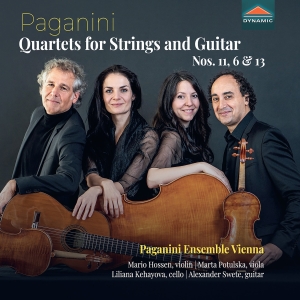 Paganini Ensemble Vienna - Paganini: Quartets For Strings & Gu in the group CD / Upcoming releases / Classical at Bengans Skivbutik AB (5532759)