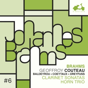 Geoffroy Couteau - Brahms: Clarinet Sonatas in the group OUR PICKS / Friday Releases / Friday the 24th of May 2024 at Bengans Skivbutik AB (5532762)