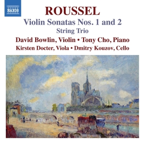 David Bowlin Tony Cho - Roussel: Violin Sonatas Nos. 1 & 2 in the group CD / Klassiskt at Bengans Skivbutik AB (5532785)
