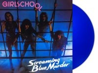 Girlschool - Screaming Blue Murder (Blue Vinyl L in the group VINYL / Upcoming releases / Hårdrock at Bengans Skivbutik AB (5532833)