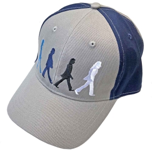 The Beatles - Abbey Road Figures Grey/Navy Baseball C in the group MERCHANDISE / Cap / Pop-Rock at Bengans Skivbutik AB (5532874)