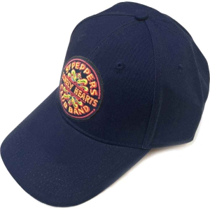 The Beatles - Sgt Pepper Navy Baseball C in the group MERCHANDISE / Cap / Pop-Rock at Bengans Skivbutik AB (5532888)