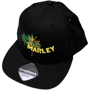 Bob Marley - Palm Trees Bl Snapback C in the group MERCHANDISE / Merch / Reggae at Bengans Skivbutik AB (5532897)