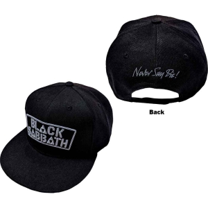 Black Sabbath - Never Say Die Bl Snapback C in the group MERCHANDISE / Cap / Heavy Metal at Bengans Skivbutik AB (5532904)