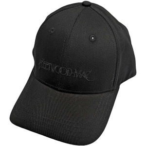 Fleetwood Mac - Text Logo Bl Baseball C in the group MERCHANDISE / Cap / Pop-Rock at Bengans Skivbutik AB (5532924)