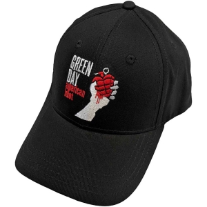Green Day - American Idiot Bl Baseball C in the group MERCHANDISE / Cap / Punk at Bengans Skivbutik AB (5532931)