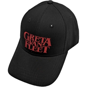 Greta Van Fleet -  Red Logo Bl Baseball C in the group MERCHANDISE / Cap / Heavy Metal at Bengans Skivbutik AB (5532942)