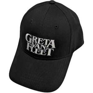 Greta Van Fleet - White Logo Bl Baseball C in the group MERCHANDISE / Cap / Heavy Metal at Bengans Skivbutik AB (5532943)