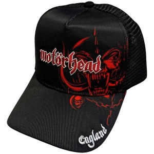 Motorhead - England Red Warpig Bl Mesh-Back C in the group MERCHANDISE / Cap / Heavy Metal at Bengans Skivbutik AB (5532968)