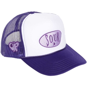 Olivia Rodrigo - Sour Purp/Wht Mesh-Back C in the group MERCHANDISE / Cap / Pop-Rock at Bengans Skivbutik AB (5532981)